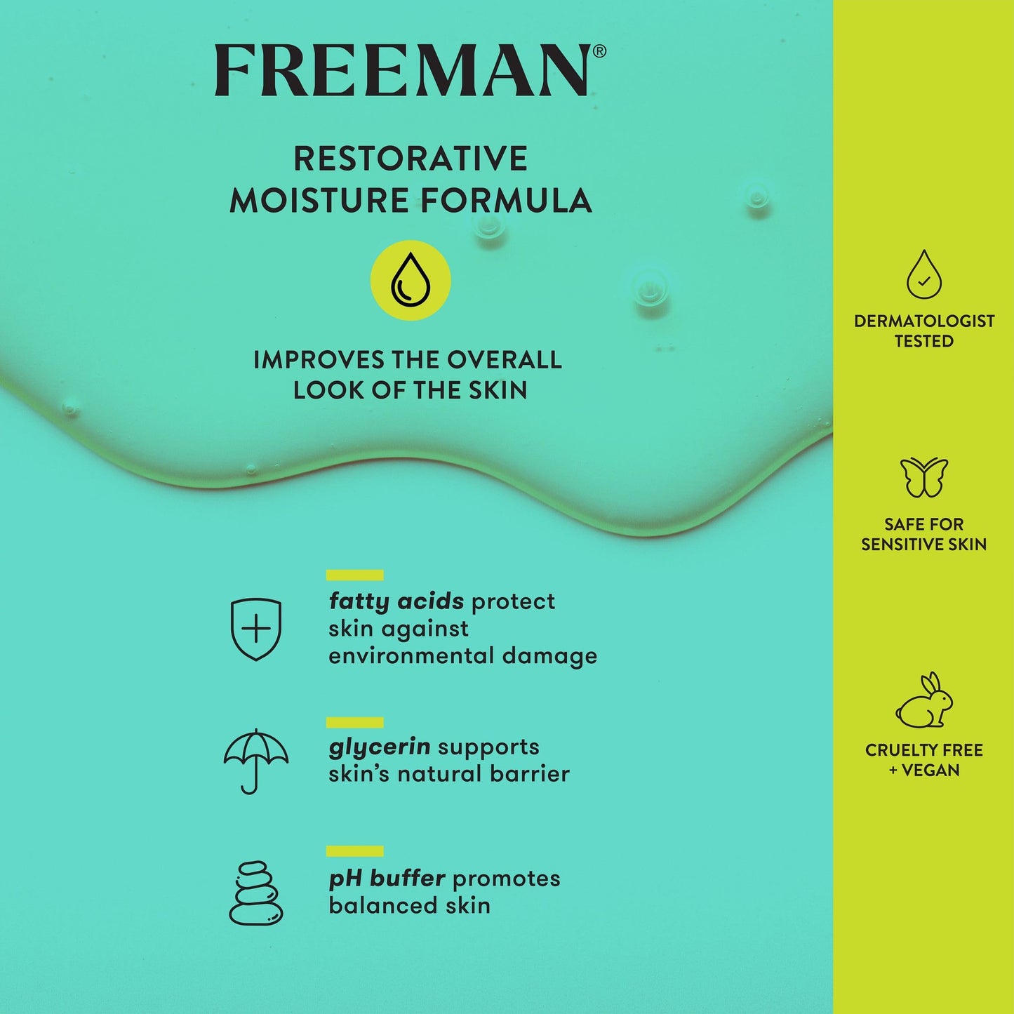 Freeman Eye Cream, Moisturizing Under Eye Cream For Dull & Tired Eyes, Brightens & Depuffs Undereye Skin, Helps Dark Circles, Infused With Magnesium Beauty & Personal Care Freeman