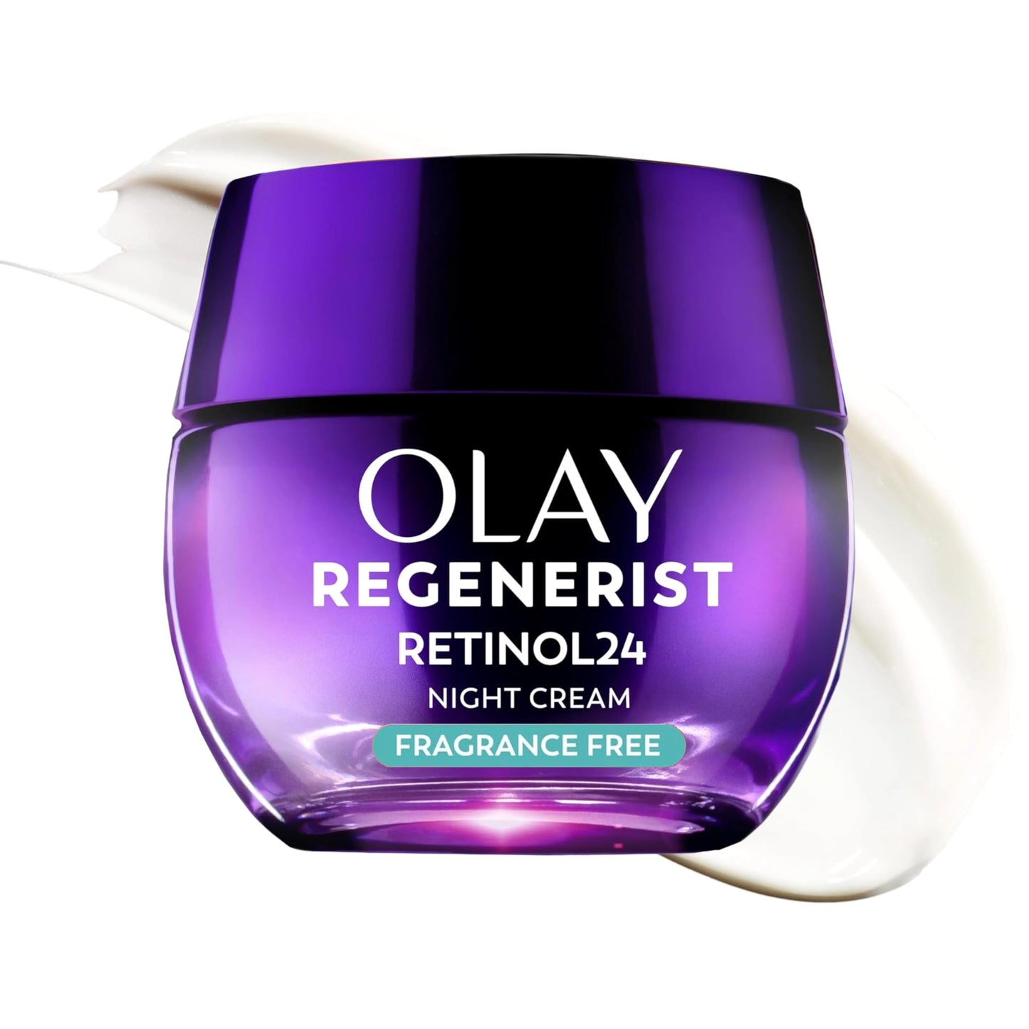 Olay Retinol Night Cream for Women, Anti-Aging Face Moisturizer, Fragrance-Free, Non Greasy - Anti-Wrinkle, Smooth Fine Lines, Hydrating Skin Care Beauty & Personal Care Olay