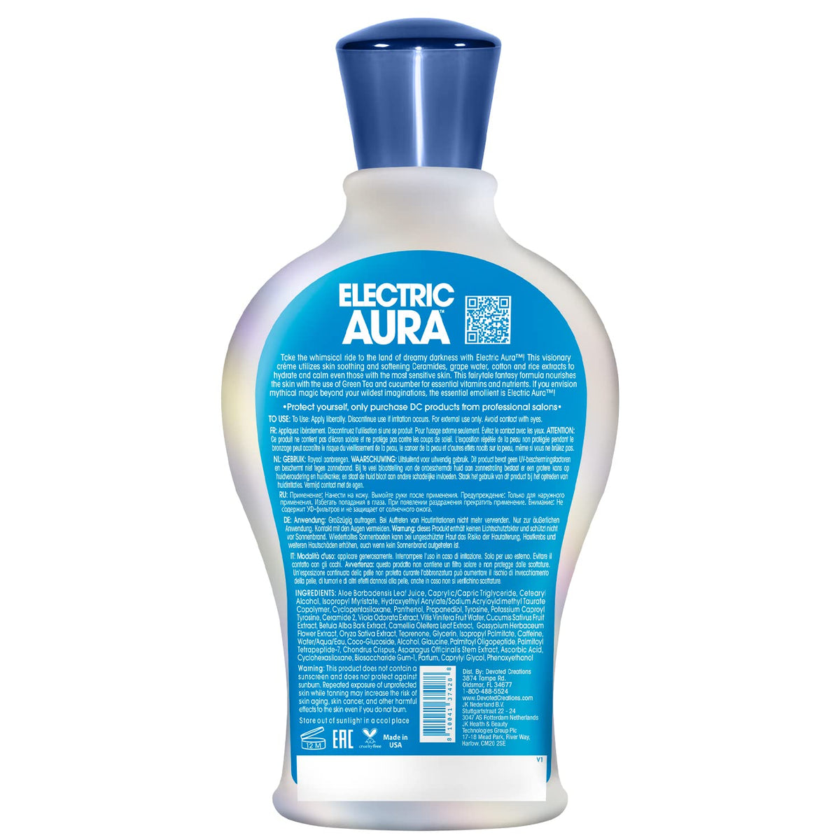 Devoted Creations Electric Aura Tanning Optimizer (360ml) Beauty & Personal Care Devoted Creations
