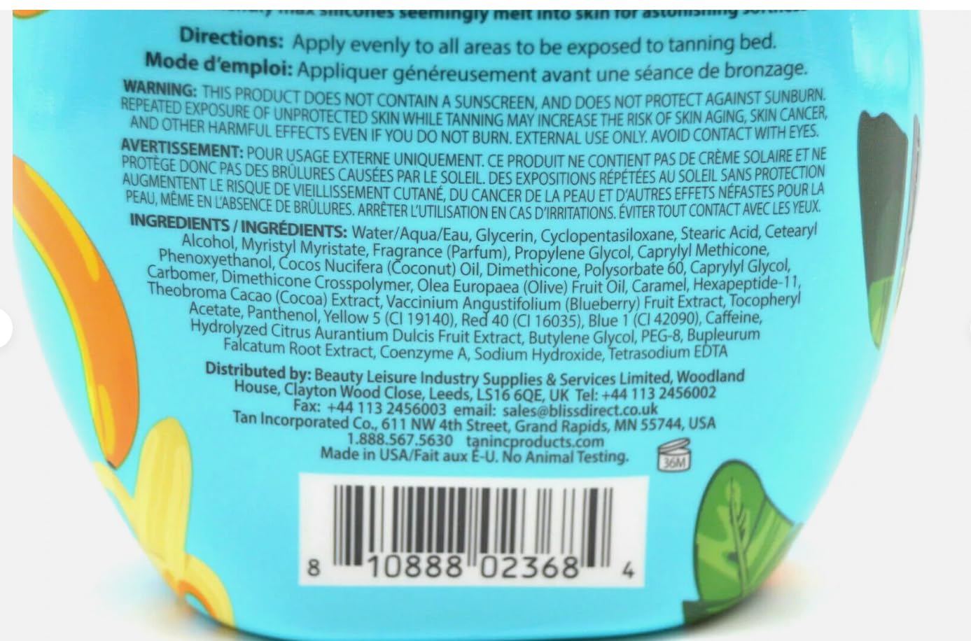 Brown Sugar Black Chocolate Banana Cream 400X - 13.5 oz. Beauty & Personal Care Brown Sugar