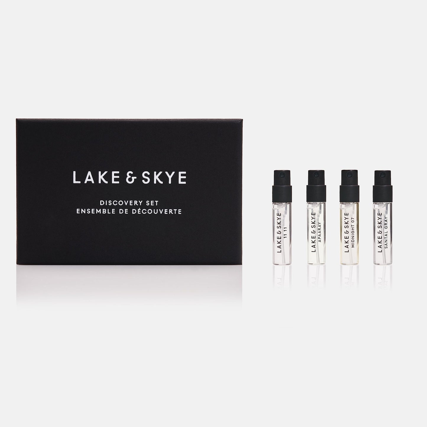 Lake & Skye 4 Piece Discovery Set 4.0 - Includes 11 11, Apaaray, Midnight 07, and Santal Gray Beauty & Personal Care Lake & Skye