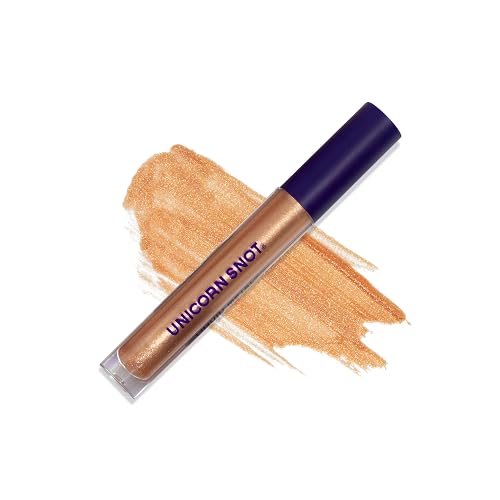 UNICORN SNOT Liquid Metal Lip Paint | Intense Pigment, Non-drying, Metallic Lip Color Makeup | Vegan & Cruelty-free Lip Makeup - DUNE (Light Sand) Beauty & Personal Care UNICORN SNOT