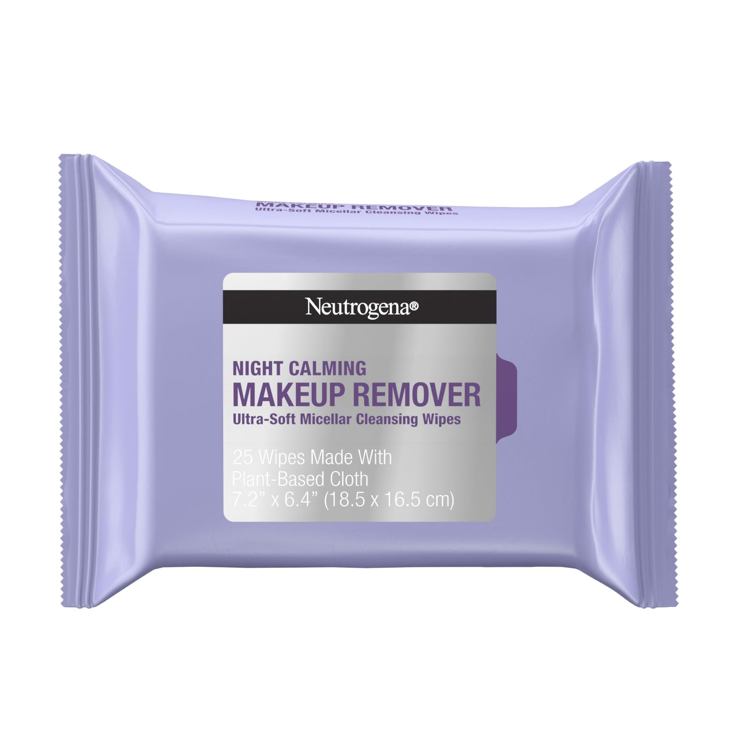 Neutrogena Makeup Remover Night Calming Cleansing Towelettes, Disposable Nighttime Face Wipes to Remove Dirt, Oil & Makeup, 25 ct Beauty & Personal Care Neutrogena