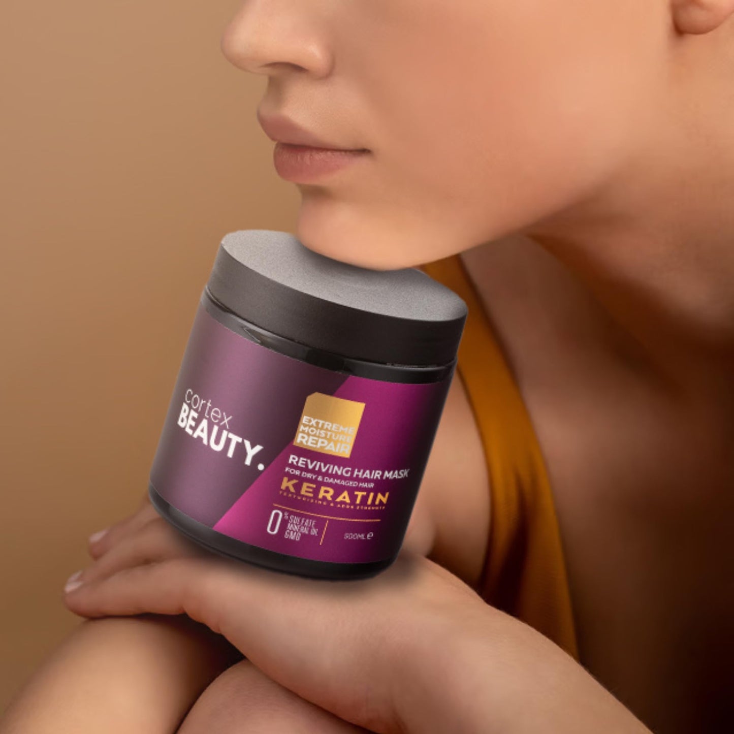 Cortex Beauty | Keratin Hydrating Shampoo, Strengthening Conditioner, and Reviving Hair Mask Set Beauty & Personal Care Cortex International