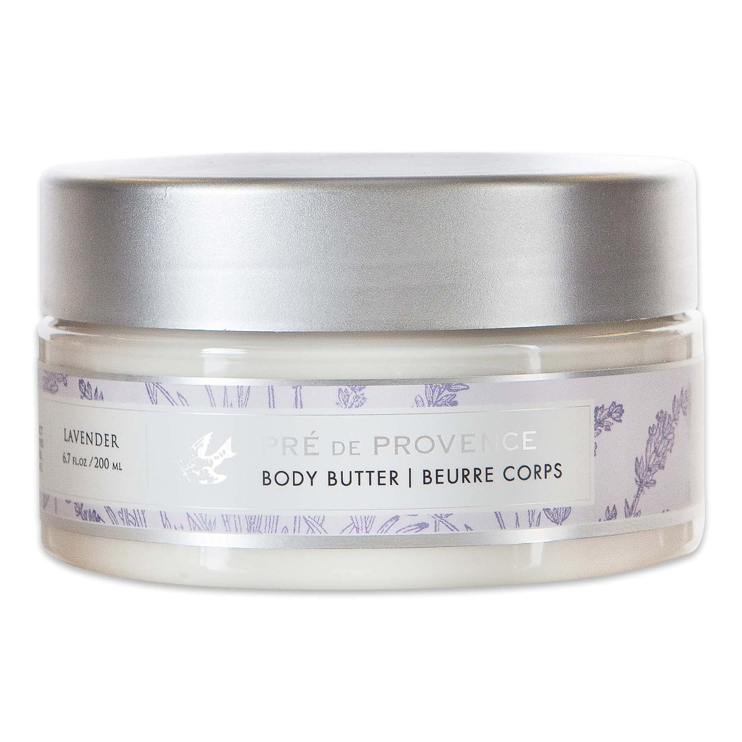 Pre de Provence Collection Shea Butter Enriched Body Butter Soothing & Hydrating Emollient Cream Body Moisturizer for Women, 6.7 Fl Oz, Lavender Beauty & Personal Care Pre de Provence