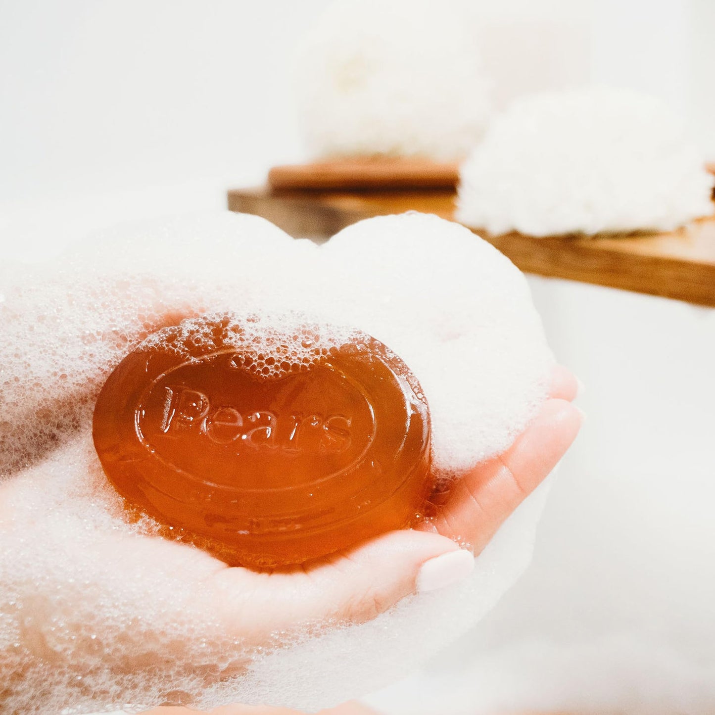Pears Pure and Gentle with Glycerin and Naturals Oils - Amber for Unisex - 3.5 oz Bar Soap Beauty & Personal Care Pears