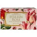 Bar Soap by Saponificio Artigianale Fiorentino- Tuscan Roseto Italian Rosa Rose Scented Soap All Natural Bath Cleanser 10.5 Ounce Beauty & Personal Care Saponificio Artigianale Fiorentino