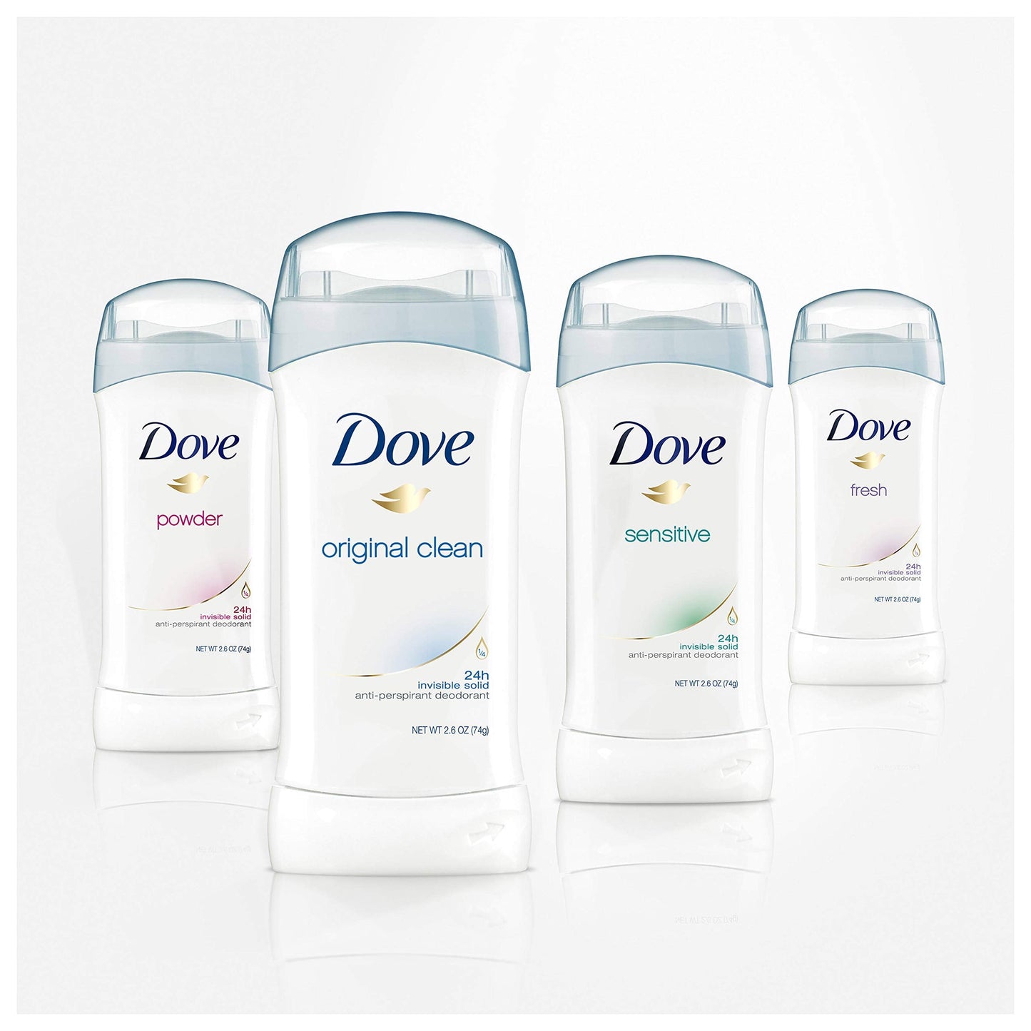 Dove Anti-Perspirant Deodorant Invisible Solid, Powder, Twin Pack 5.20 oz (Pack of 2) Beauty and Personal Care Dove