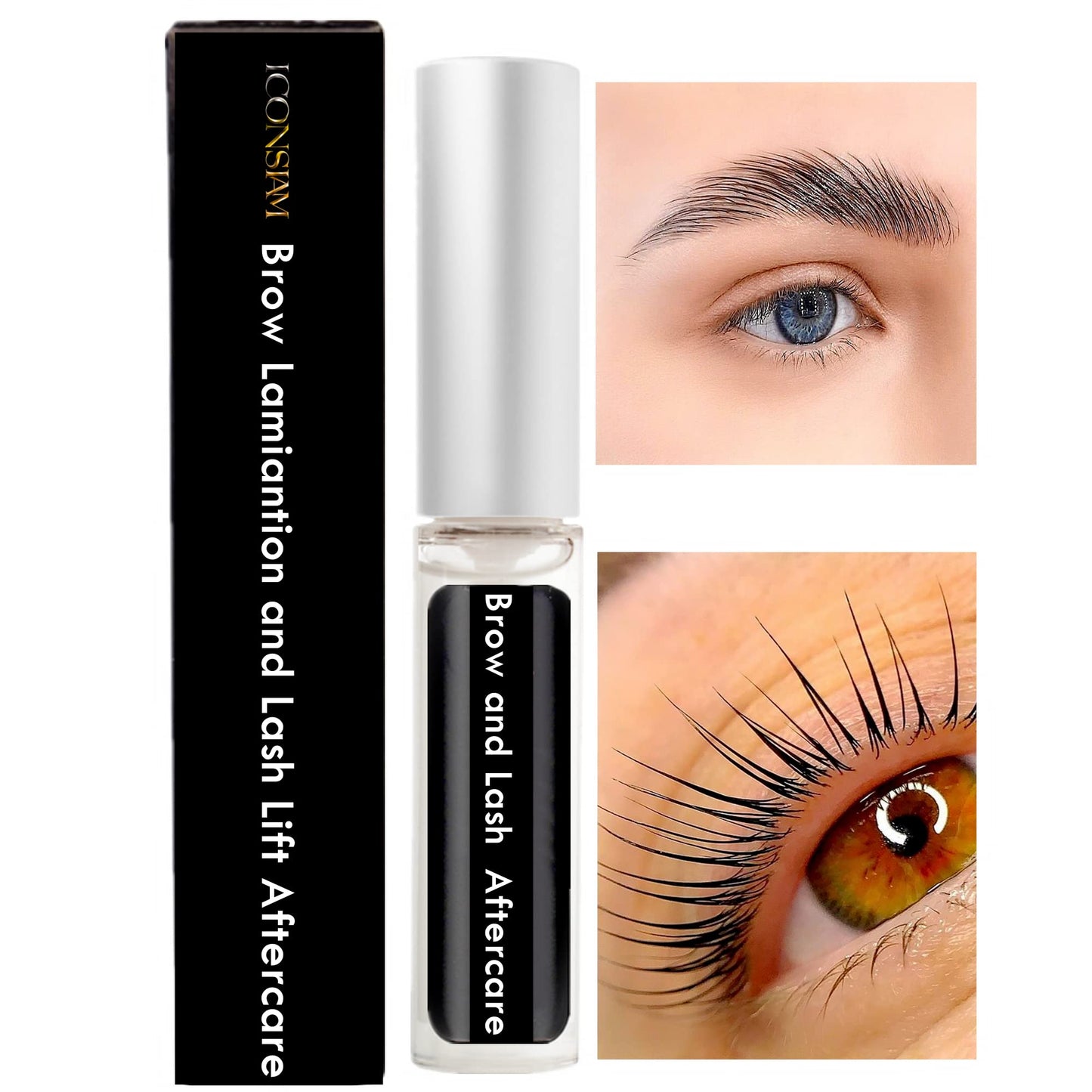 Brow Lamination and Lash Lift Nutrition Clear Eyelash Perm Aftercare Save Burning Eyelash & Eyebrow, Keratin Boost Care Fix Messy Brows/Lashes into Beauty & Personal Care Libeauty