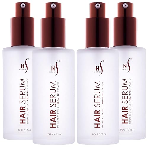 HerStyler Hair Repair Serum - Argan Oil Hair Serum for Frizzy and Damaged Hair - For Frizz, Styling and Shine - Lightweight - Hydrating - Fast Beauty & Personal Care HerStyler
