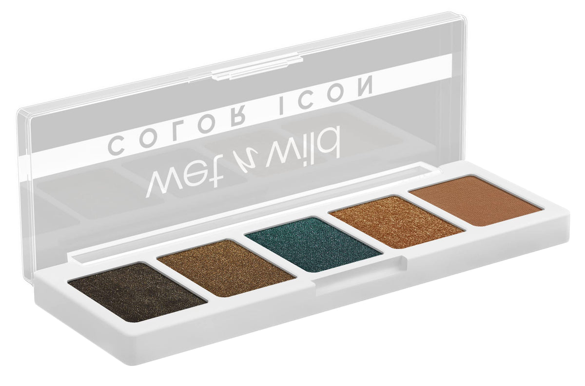 wet n wild Color Icon Eyeshadow Makeup 5 Pan Palette, Matte, Shimmer, Metallic, Long Wearing, Rich Buttery Pigment, Cruelty Free - My Lucky Charm Beauty & Personal Care wet n wild