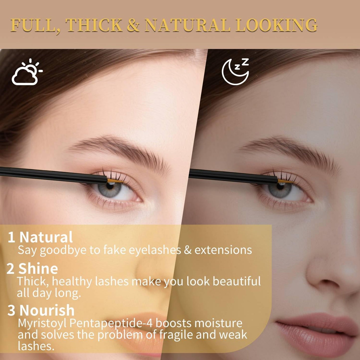 Lash Serum for Eyelash Growth, Premium Lash Enhancing Serum with Advanced Formula Volumizing Longer Fuller and Thicker Looking Lashes, Eyelash Growth Beauty & Personal Care Tistees