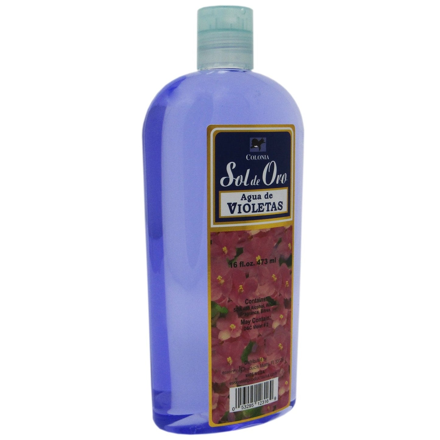 Sol de Oro Agua de Violetas 16oz Beauty & Personal Care SOL DE ORO