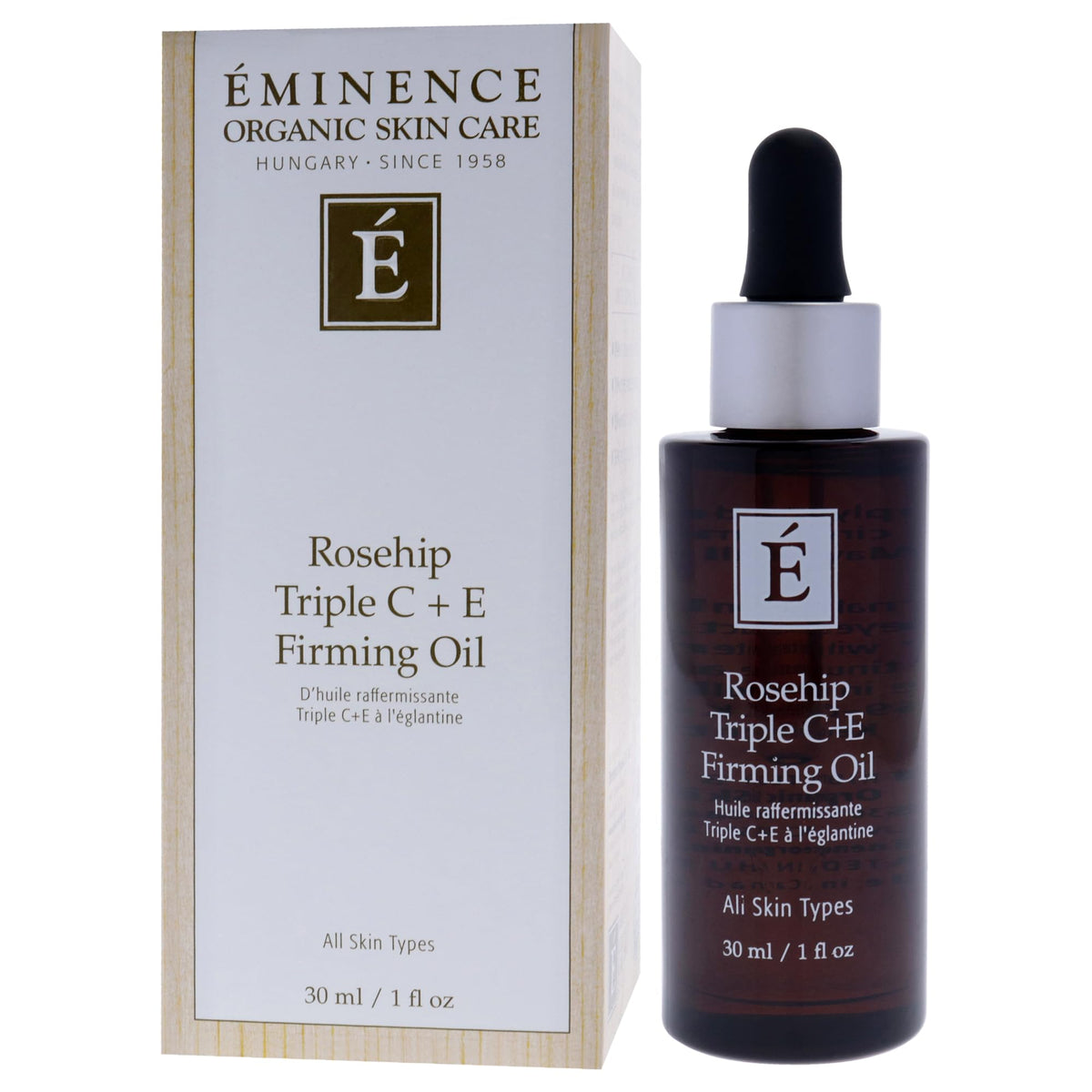 Eminence Rosehip Triple C Plus E Firming Oil for Unisex - 1 oz Oil