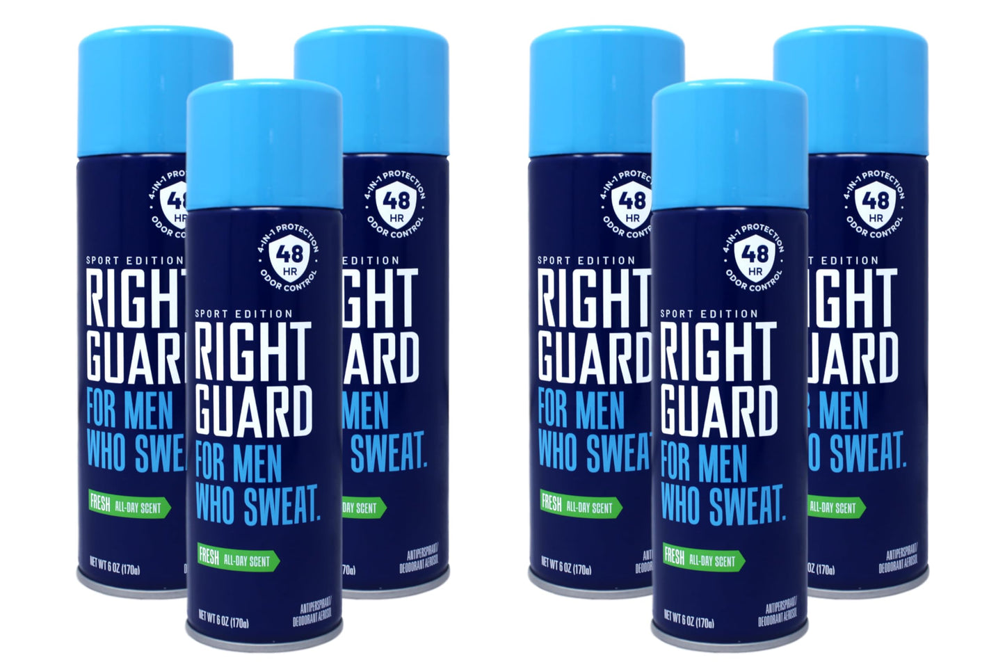 Right Guard Antiperspirant Spray, Sport Fresh 6 oz(Pack Of 6) Beauty and Personal Care Right Guard