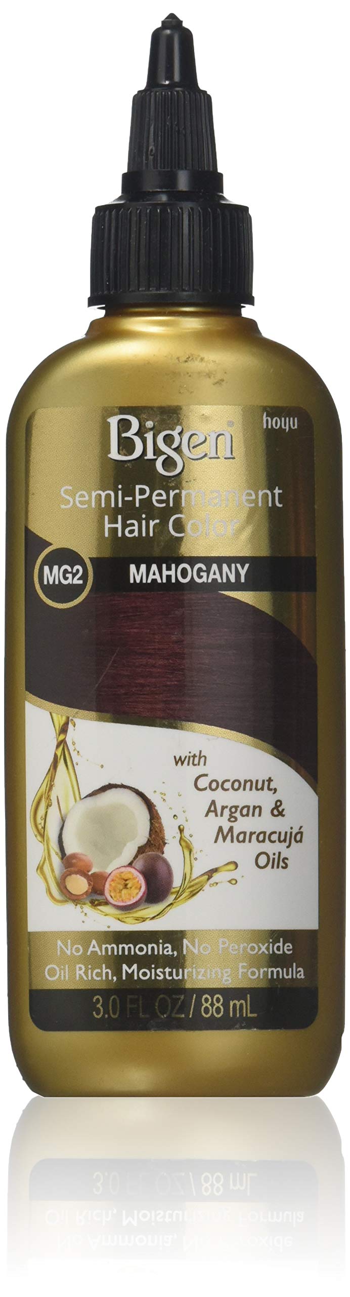 Bigen Semi-Permanent Haircolor #Mg2 Mahogany 3 Ounce (88ml) Beauty & Personal Care Bigen