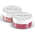 MARBLERS Twinkle Face & Body Glitter Duo [Holo Pink Rose & Crimson Pink] 0.36oz (10g) | Non-Toxic | Cruelty-Free | Eyeshadow, Nail Polish, Nail Art | Beauty & Personal Care MARBLERS