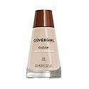 COVERGIRL Clean Makeup Foundation Normal Skin Ivory 105, 1 oz (packaging may vary) Beauty & Personal Care COVERGIRL