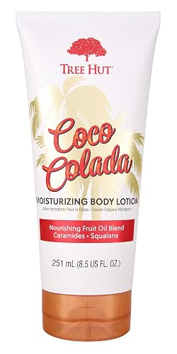 Tree Hut Coco Colada Moisturizing Body Lotion, Ceramide and Squalene Formula Helps Protect Skin, Long-lasting Hydration Leaves Skin Feeling Soft Beauty & Personal Care Tree Hut
