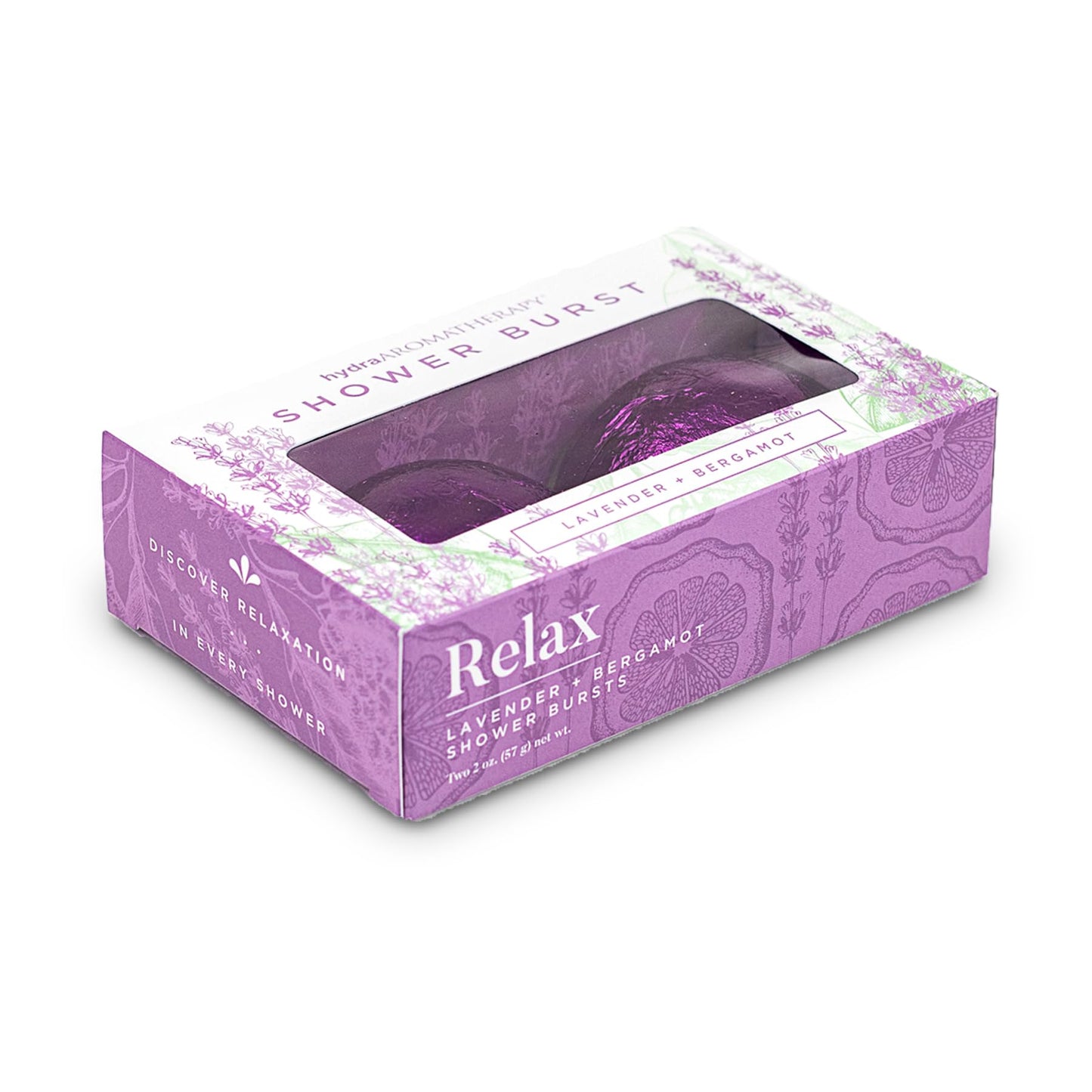 Relax Shower Burst Duo Beauty & Personal Care hydraAromatherapy