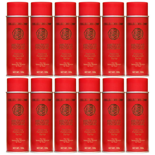 Collection 2000 Spray Deodorant for Women (12 pack) Beauty and Personal Care HOMBRE