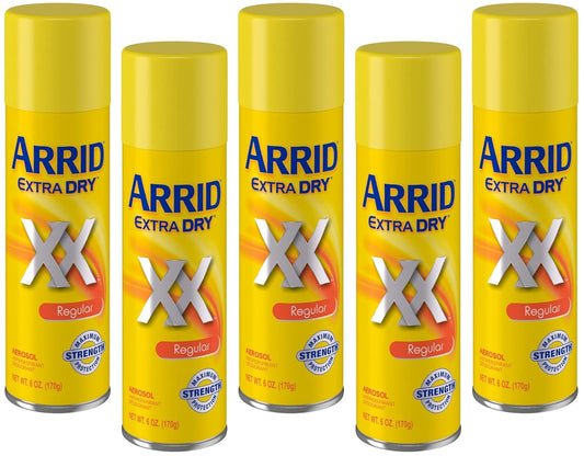 Arrid XX Anti-Perspirant and Deodorant Spray Morning Clean, 6 Ounce (Pack of 5) Beauty and Personal Care Arrid