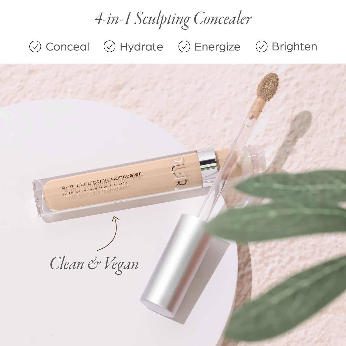 PÜR MINERALS 4-in-1 Sculpting Concealer, Moisturizing Formula, Covers Imperfections, Lightweight medium to full coverage, Revitalizes Complexion Beauty & Personal Care PÜR MINERALS