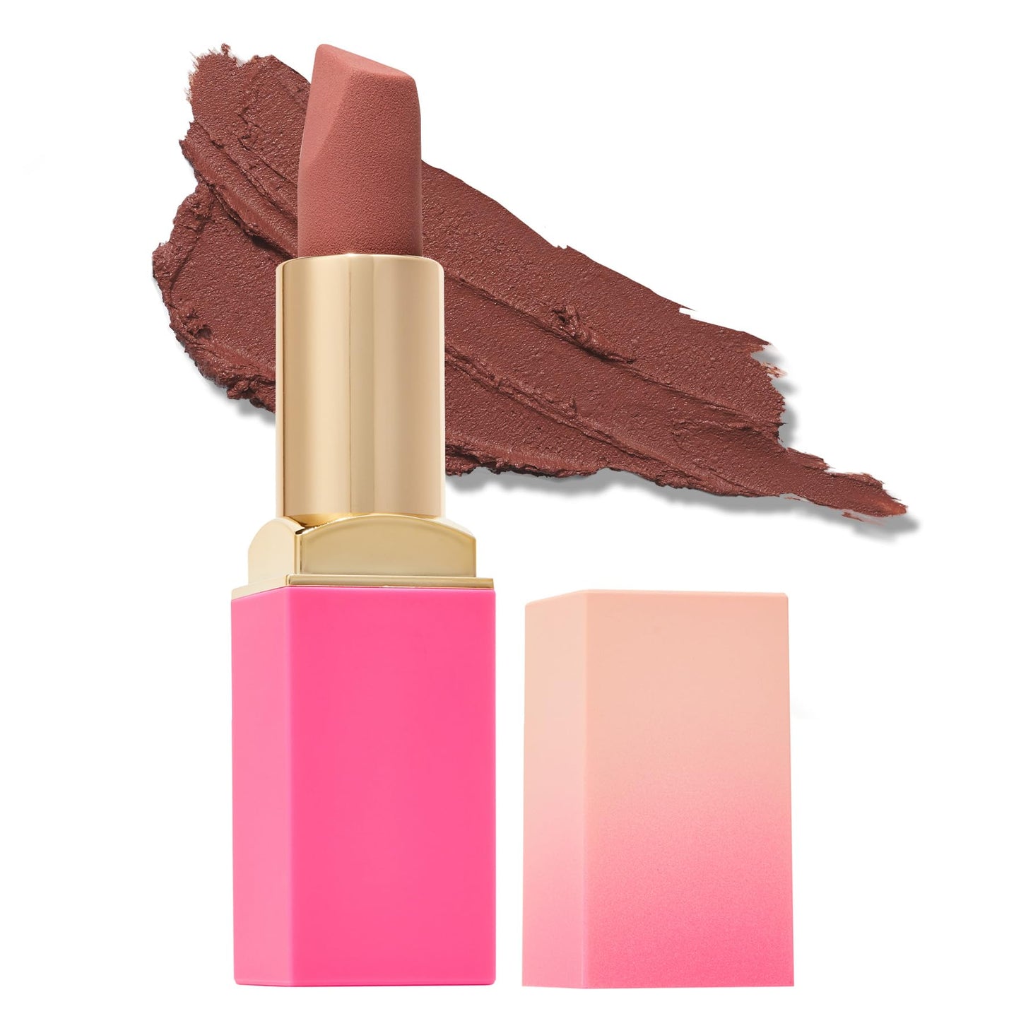 Juvia's Place The Nude Velvety Matte Lipstick Toffee - Nude Velvety Long-lasting Rich-Color Lip Makeup, Creamy Lipstick with Matte Finish, Beauty & Beauty & Personal Care Juvia's Place