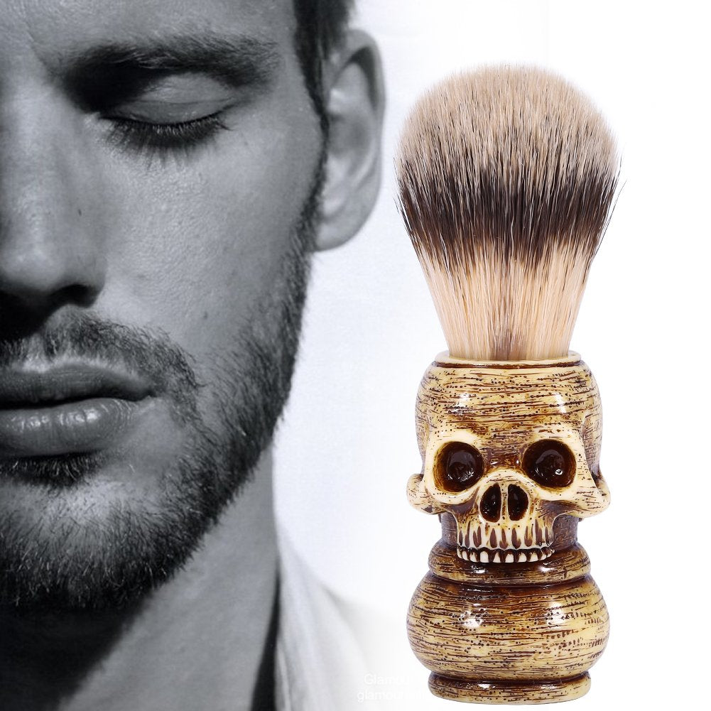 Xinwoer ??????????????????? ??????????? Mens Skull Head Salon Beard Shaving Brush Beauty and Personal Care Xinwoer