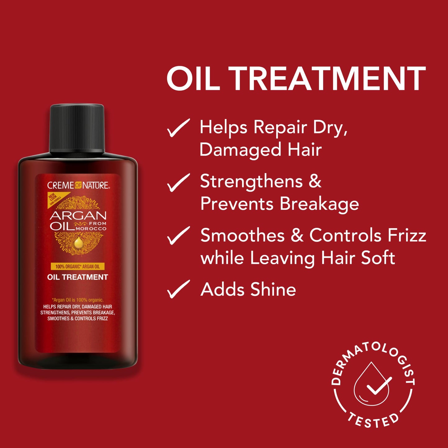 Creme Of Nature Argan Oil Treatment 3 Ounce (Pack of 2) Beauty & Personal Care Creme of Nature