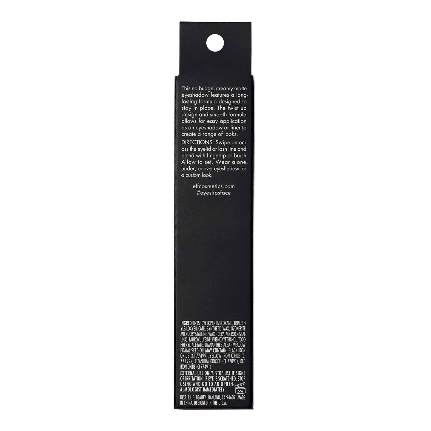 e.l.f. No Budge Matte Shadow Stick, One-Swipe Cream Eyeshadow Stick, Long-Wear & Crease Resistant, Matte Finish, Vegan & Cruelty-Free, Groovy Beauty & Personal Care e.l.f.
