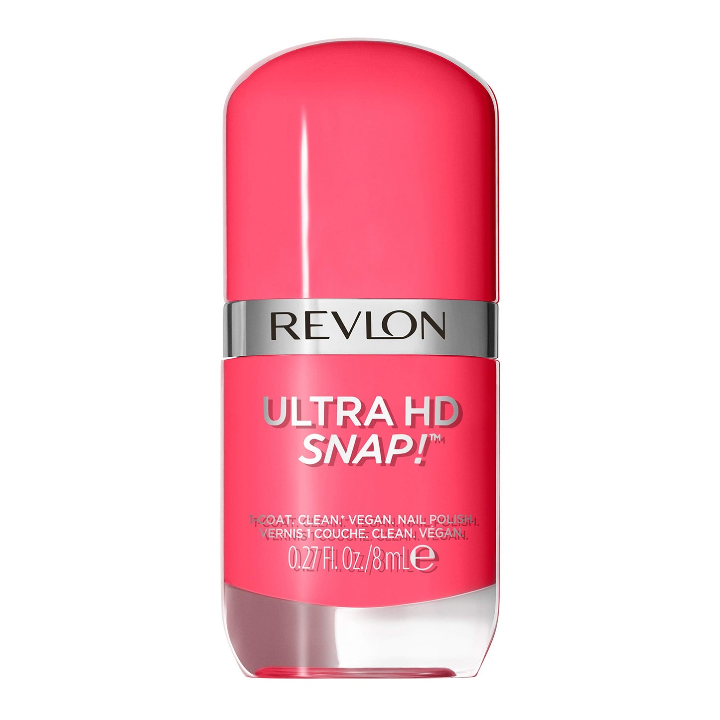 REVLON Ultra HD Snap Nail Color, Natural Rich Glossy Polish, 100% Vegan Formula, No Base or Top Coat Needed, 009 No Drama, 0.27 fl oz Beauty & Personal Care REVLON
