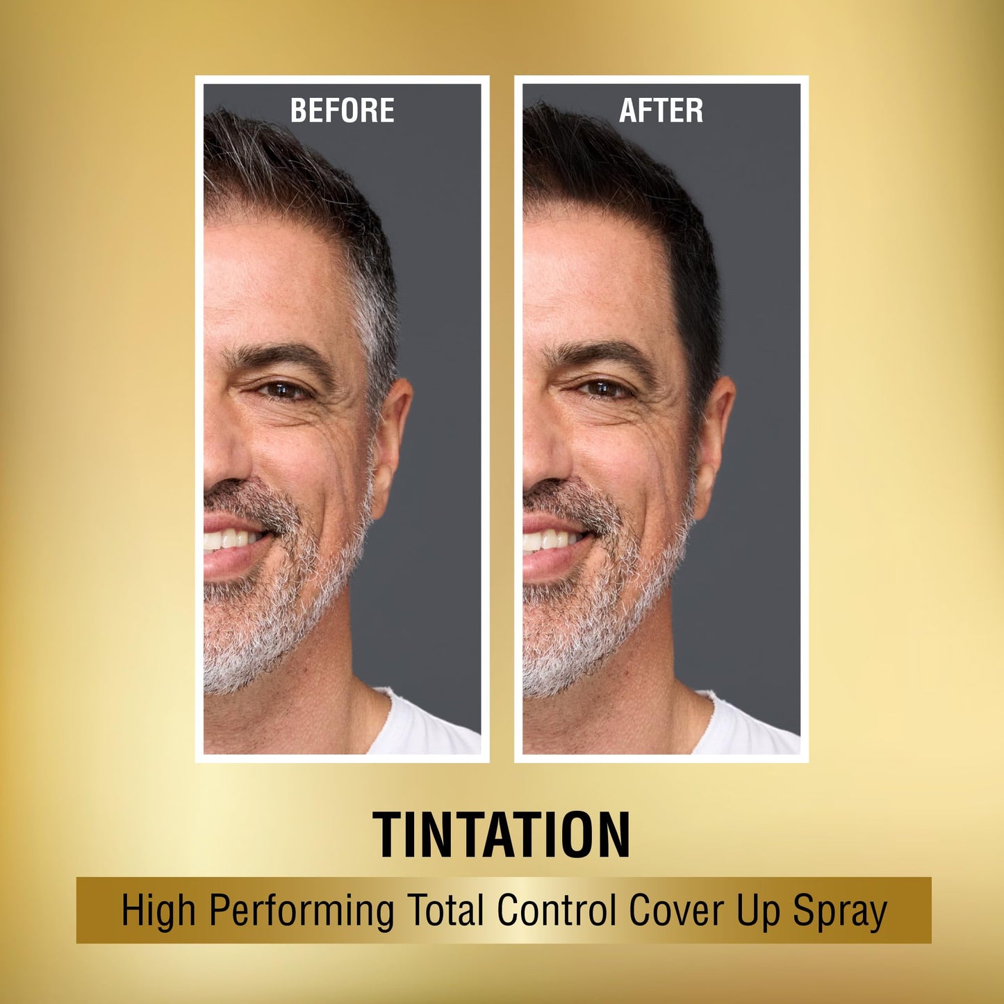 RED by Kiss 1.5OZ. Tintation Temporary Hair Color Spray, Instant Gray Root Cover Up, Water-Resistant, Smudge-Proof, Hairline & Barber Touch-Up, Quick Beauty & Personal Care Red by Kiss