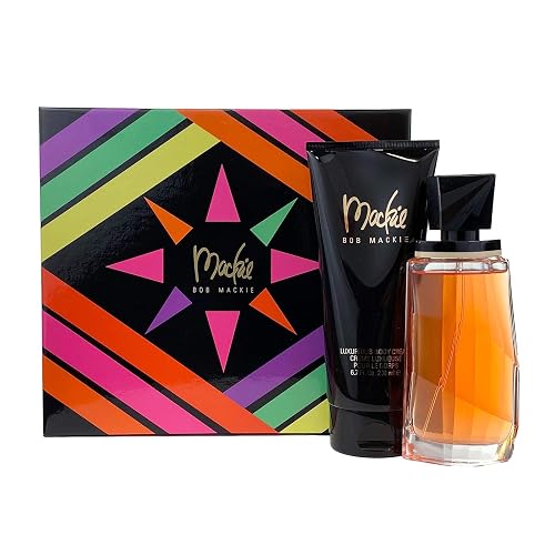 Bob Mackie Mackie 2 Pc. Gift Set ( Eau De Toilette Spray 3.4 Oz + Body Cream 6.7 Oz ) for Women By 3.4 Fl Oz (135955) Beauty & Personal Care Bob Mackie