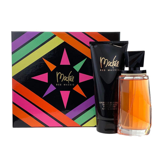 Bob Mackie Mackie 2 Pc. Gift Set ( Eau De Toilette Spray 3.4 Oz + Body Cream 6.7 Oz ) for Women By 3.4 Fl Oz (135955) Beauty & Personal Care Bob Mackie