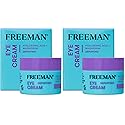 Freeman Eye Cream, Moisturizing Under Eye Cream For Dull & Tired Eyes, Brightens & Depuffs Undereye Skin, Helps Dark Circles, Infused With Magnesium Beauty & Personal Care Freeman