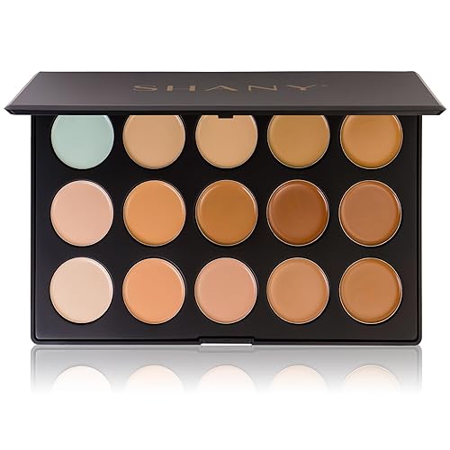 SHANY CONTOUR CAMO Professional Cream Foundation Color Palette,Foundation Primer,Camouflage Concealer Makeup Palette - Contour Camo Beauty & Personal Care SHANY