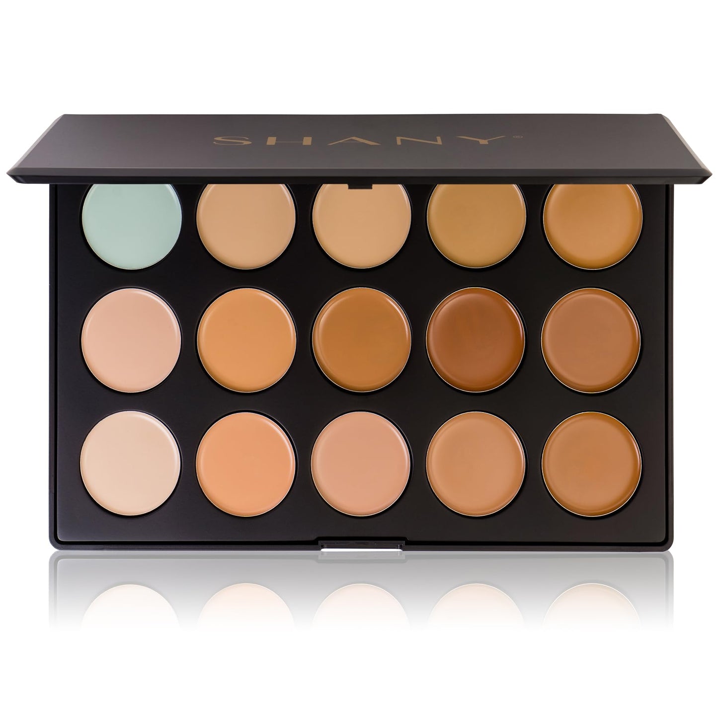 SHANY CONTOUR CAMO Professional Cream Foundation Color Palette,Foundation Primer,Camouflage Concealer Makeup Palette - Contour Camo Beauty & Personal Care SHANY