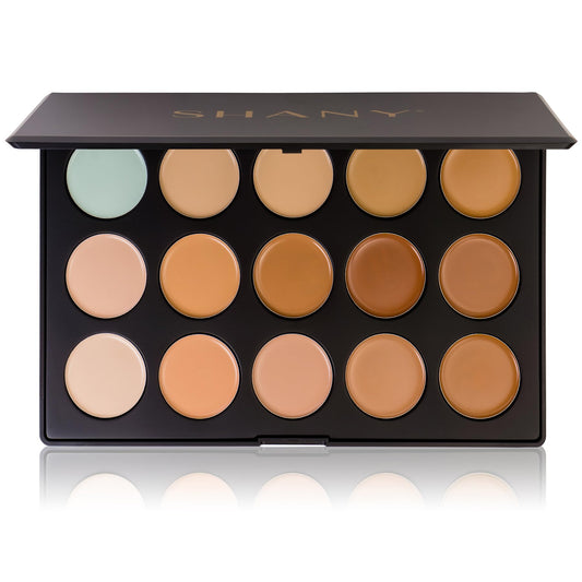 SHANY CONTOUR CAMO Professional Cream Foundation Color Palette,Foundation Primer,Camouflage Concealer Makeup Palette - Contour Camo Beauty & Personal Care SHANY