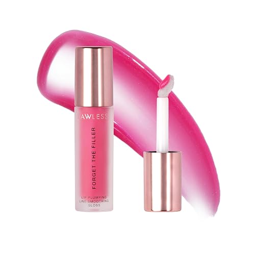 Lawless Women's Forget The Filler Lip Plumper Line Gloss, Juicy Watermelon, Pink, 0.11 Fl Oz (Pack of 1) Beauty & Personal Care LAWLESS