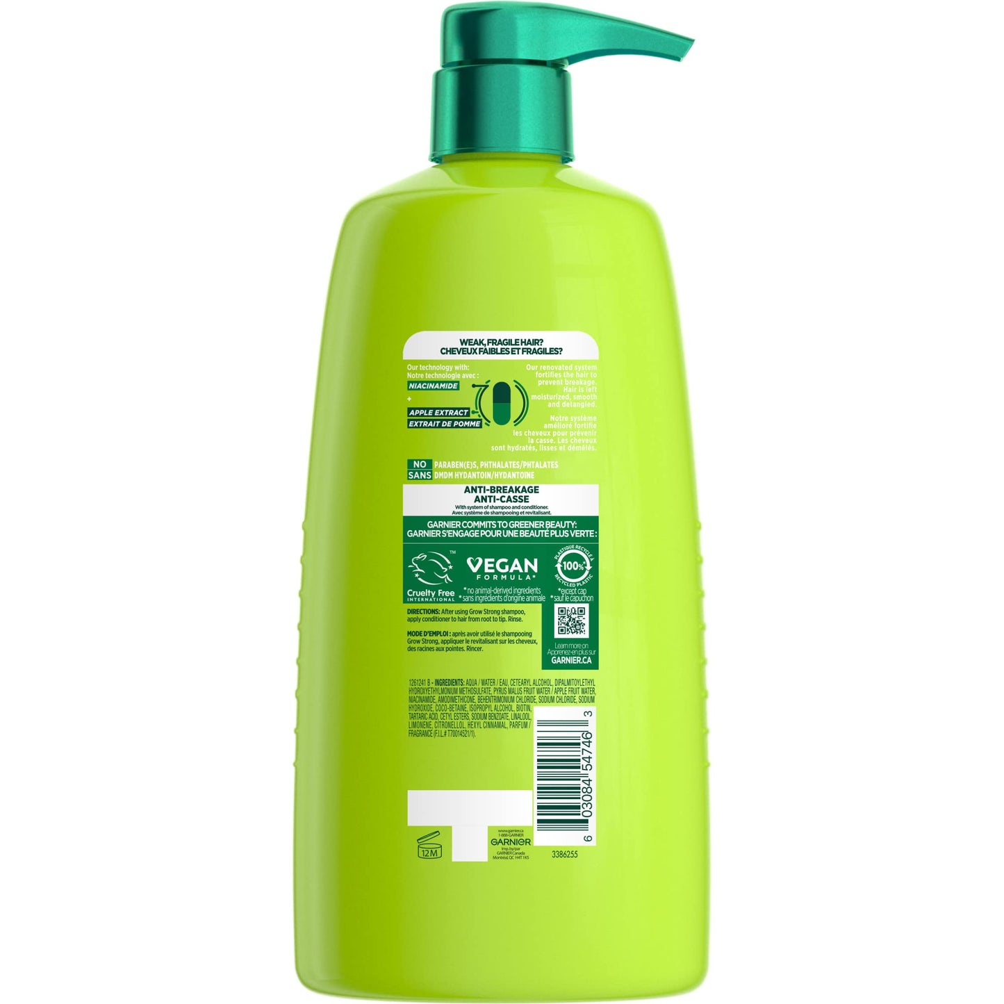 Garnier Fructis Grow Strong Conditioner, 33.8 Fl Oz, 1 Count (Packaging May Vary) Beauty & Personal Care Garnier