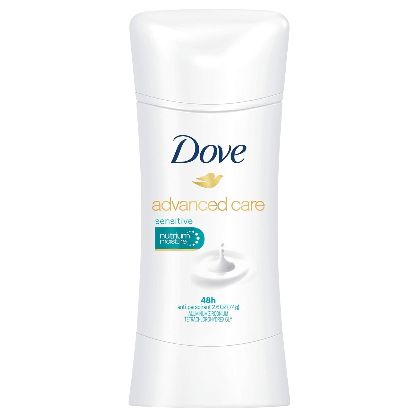 Dove Deodorant, Adv Care Anti-Perspirant Sensitive, 2.6 Ounce (Pack of 2) Beauty and Personal Care Dove