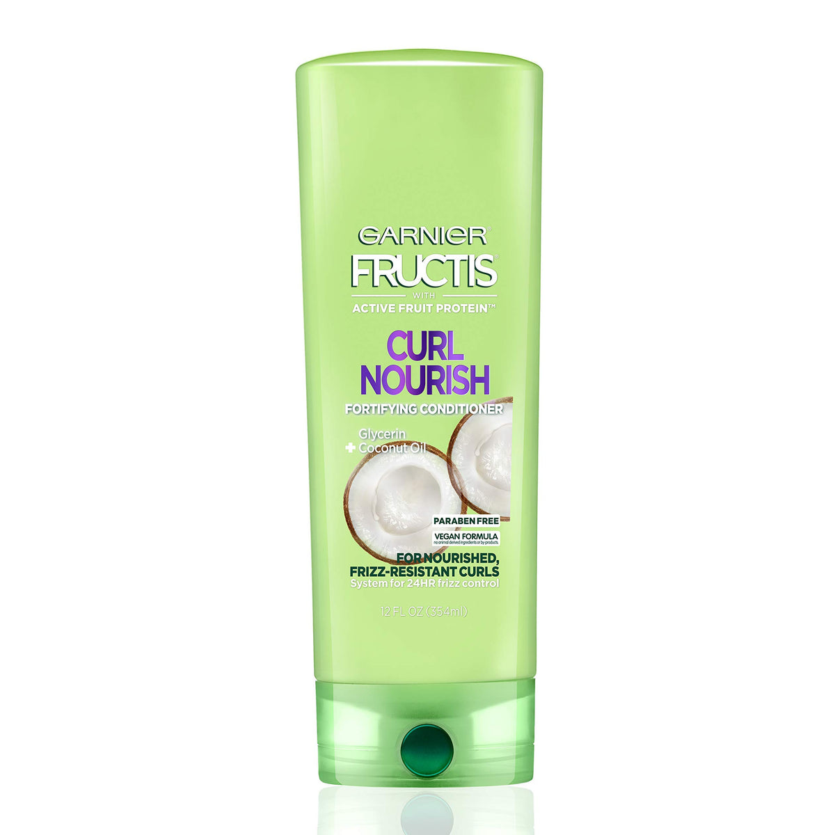 Garnier Hair Care Fructis Triple Nutrition Curl Nourish Conditioner, 12 Flu