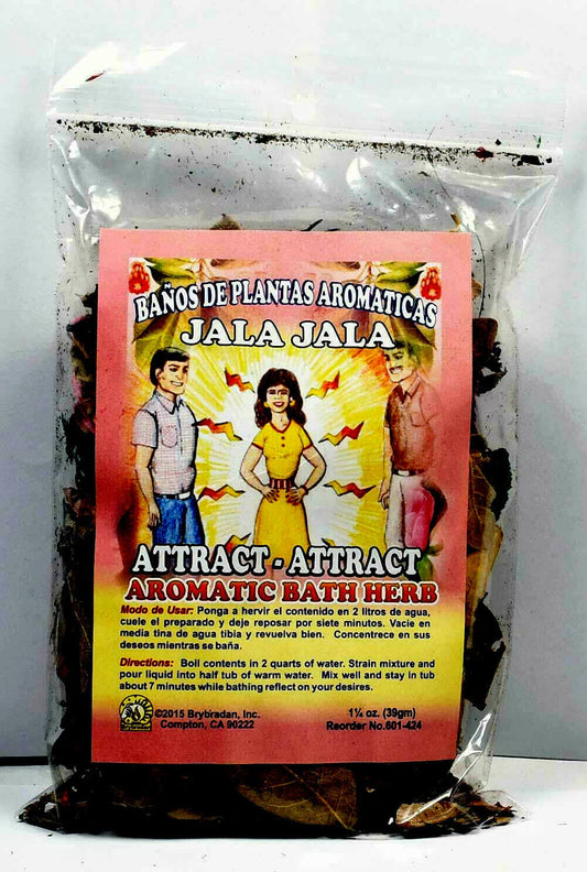 1 PC Aromatic Soothing Herbal Bath Attract Attract JALA JALA BANO DE PLANTAS AROMATICAS - Made in USA - 1 OZ Beauty & Personal Care BRYBRADAN
