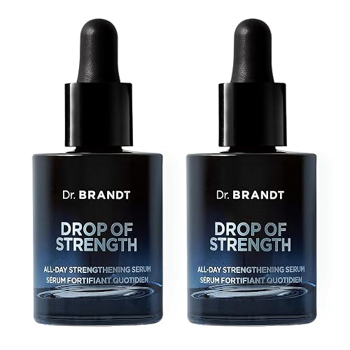 Dr. Brandt Drop of Strength All-Day Strengthening Serum - Enhances Skin Resilience & Provides Instant Hydration - 1.0 fl oz, Pack of 2 Beauty & Personal Care Dr. Brandt Skincare