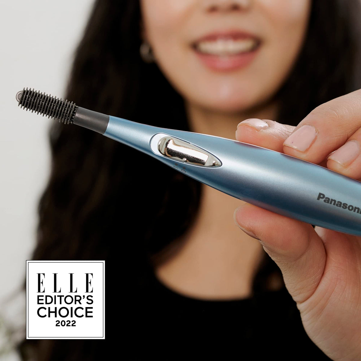 Panasonic Heated Eyelash Curler Comb, Battery Powered, for Natural, Long-Lasting Lift, No Pinching/Crimping - EH2351AC