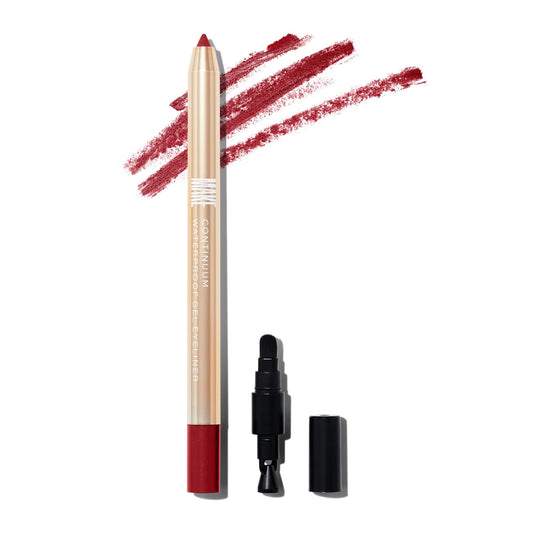 MAKE Beauty Continuum Waterproof Gel Eyeliner Pencil. Creamy, Pigmented Multi-Use, including Waterline with Built-in Sharpener and Blending Brush. Beauty & Personal Care MAKE