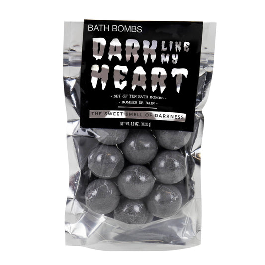 Gift Republic Like My Heart Black Bath Bombs GR450126 Beauty and Personal Care Gift Republic