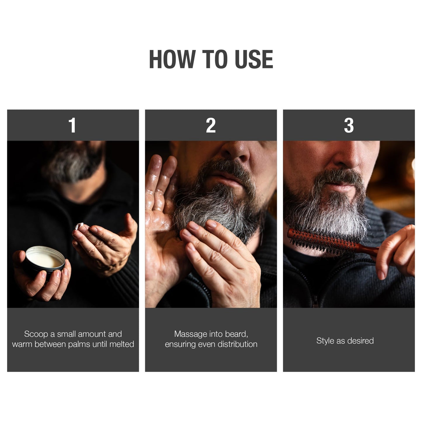 Red by Kiss Groomane Beard Balm Sandalwood, 3oz, Soften & Tame, Light Hold, Promotes Full, Healthy Look Beard Strengthen Facial Hair, Reduce Breakage Beauty and Personal Care Red by Kiss