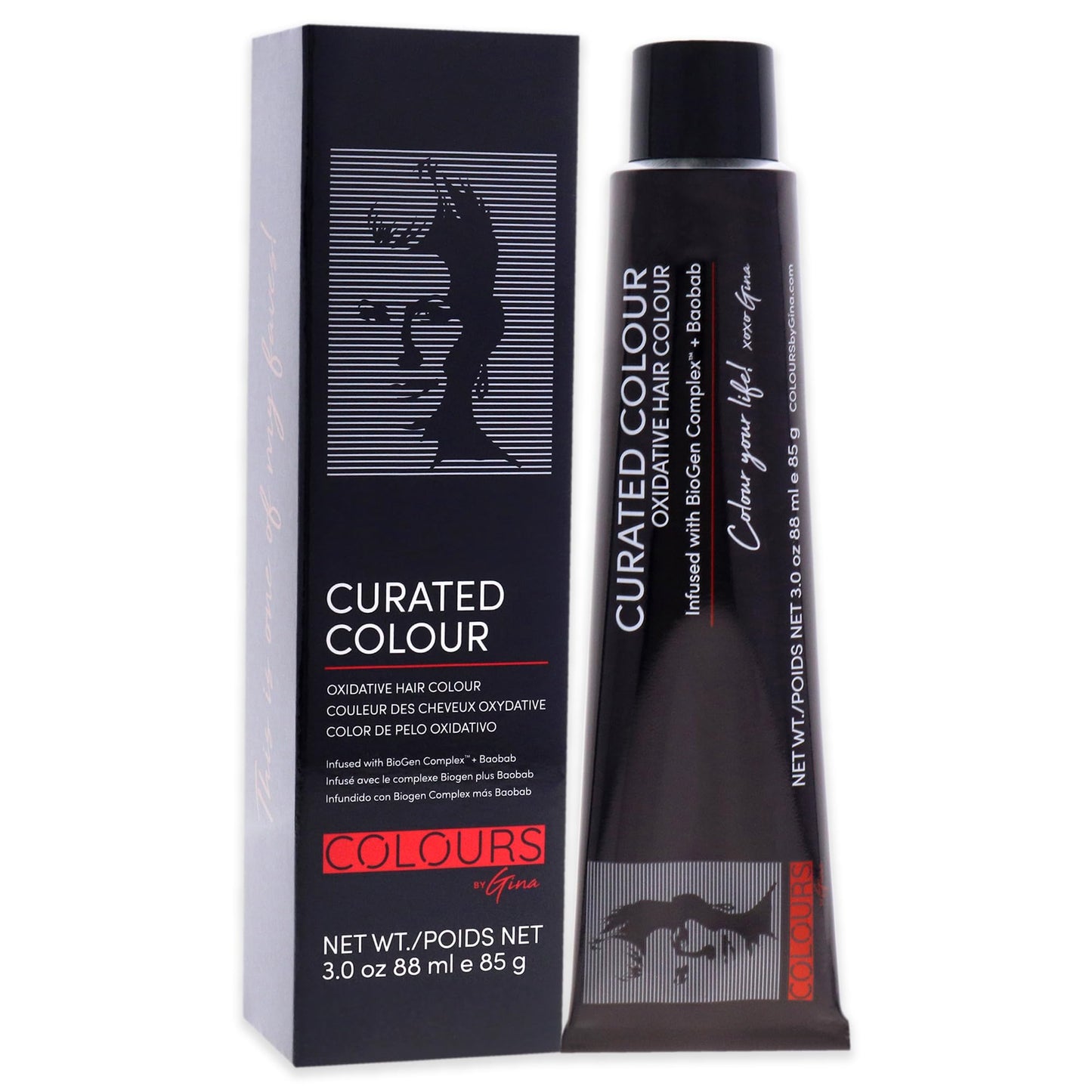 Colours By Gina Curated Colour - 5.77-5W Light Warm Brown by Colours By Gina for Unisex - 3 oz Hair Color Beauty & Personal Care Colours By Gina